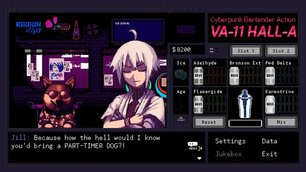 Screenshot 2 di VA-11 Hall-A: Cyberpunk Bartender Action