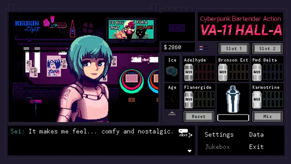 Screenshot 6 di VA-11 Hall-A: Cyberpunk Bartender Action