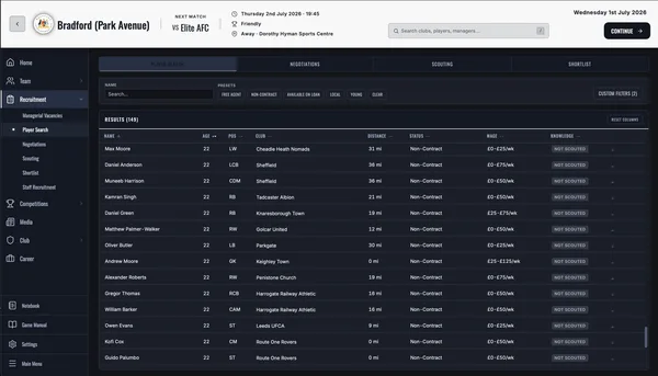 Non-League Manager screenshot 5