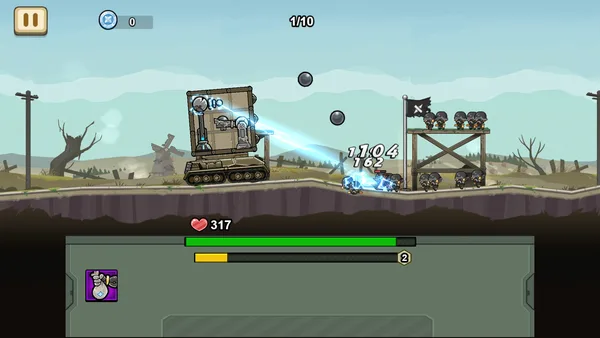 Thunder Tank: Iron Shield screenshot 1