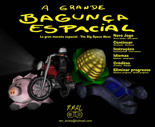 A grande bagunça espacial - The big space mess screenshot 1