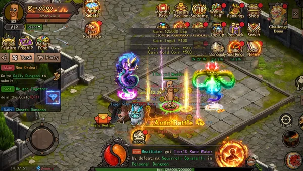 Crazy Oddballs: Idle RPG screenshot 2