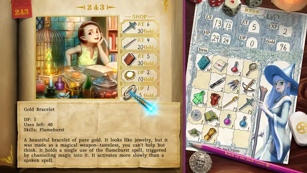 Screenshot 1 di Veritas Tales: Witch of the Dark Castle