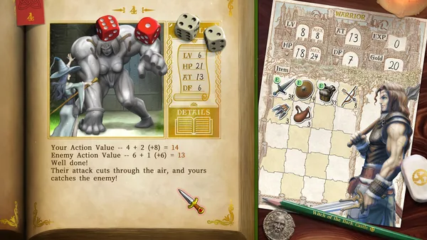 Screenshot 2 di Veritas Tales: Witch of the Dark Castle