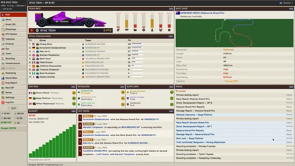 The Undercut: Racing Manager screenshot 1