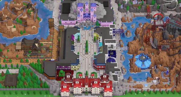 Screenshot 1 di Parkitect