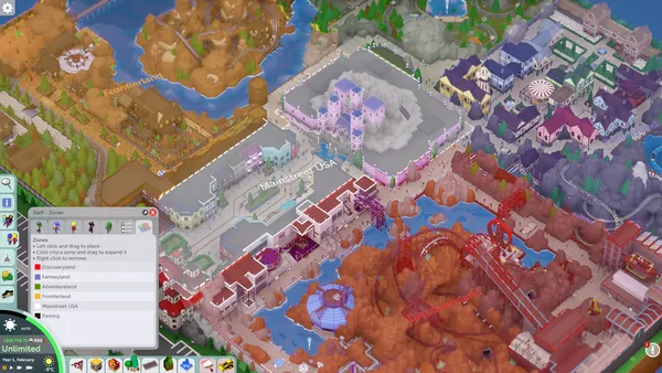 Screenshot 5 di Parkitect
