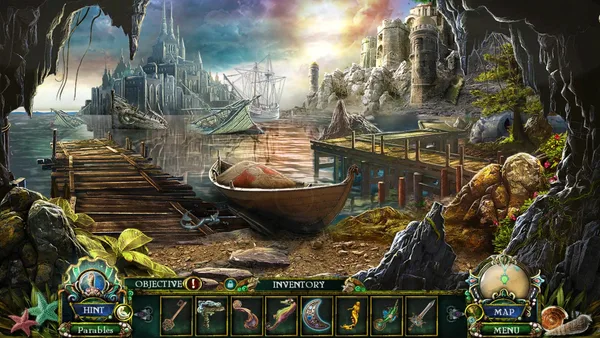 Dark Parables: The Little Mermaid and the Purple Tide Collector's Edition screenshot 1
