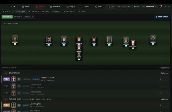 War Room Football screenshot 16