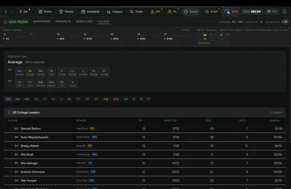 War Room Football screenshot 17