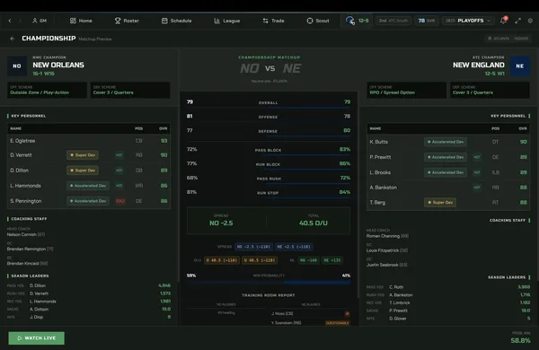 War Room Football screenshot 19