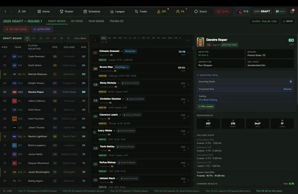 War Room Football screenshot 2