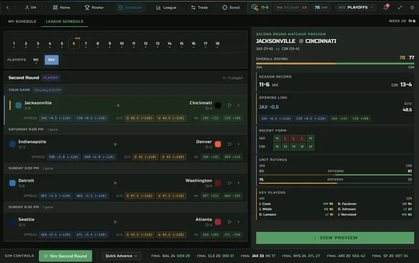 War Room Football screenshot 8