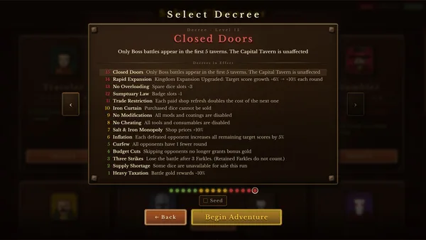 Dice Tavern: Farkle Roguelike screenshot 11