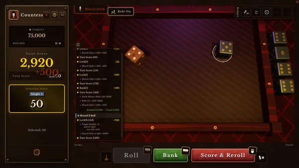 Dice Tavern: Farkle Roguelike screenshot 2