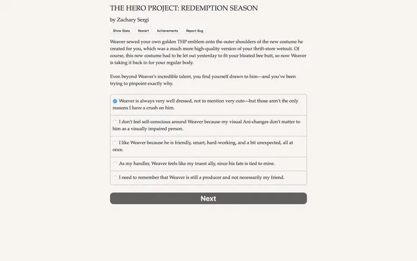 The Hero Project: Redemption Season screenshot 2