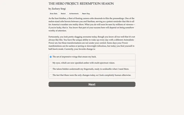 The Hero Project: Redemption Season screenshot 3
