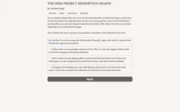 The Hero Project: Redemption Season screenshot 4