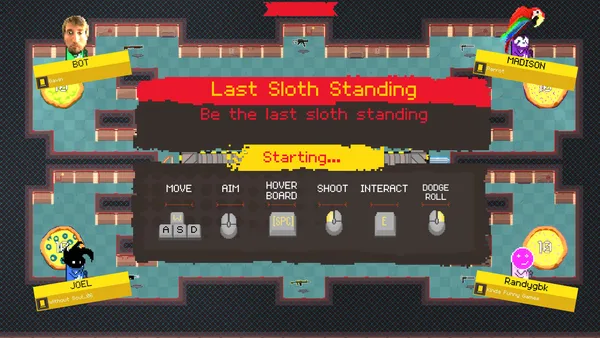Battlesloths 2025: The Great Pizza Wars screenshot 17