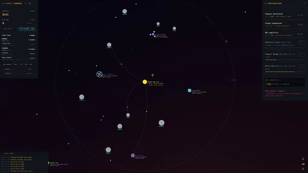 Desk Space: Idle Spacefleet clicker screenshot 1