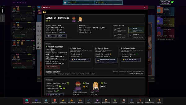 CD Market - Music Label Sim screenshot 3