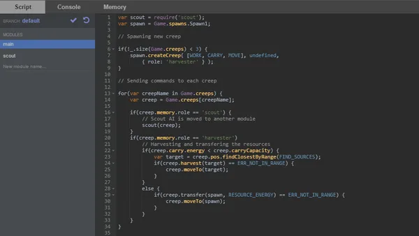 Screenshot 7 di Screeps: World