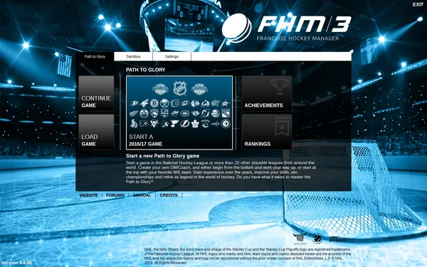 Franchise Hockey Manager 3 screenshot 1