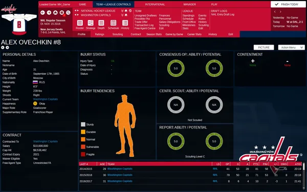 Franchise Hockey Manager 3 screenshot 5