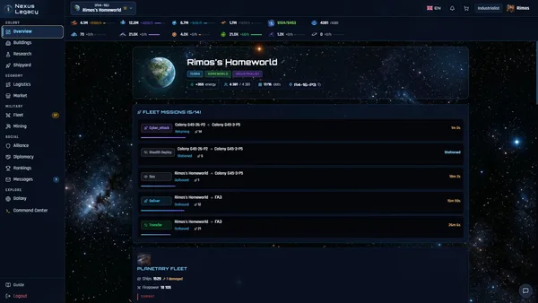 Nexus Legacy screenshot 1