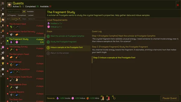 Scapewatch: Idle MMO screenshot 11