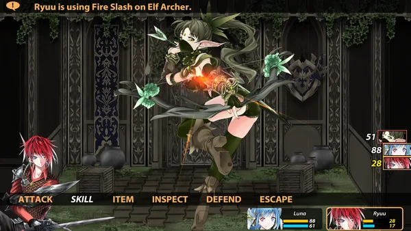 Winged Sakura: Demon Civil War screenshot 2