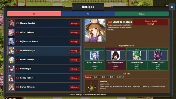 Touhou Defense Tale ~ AI Test in Touhou ~ screenshot 2