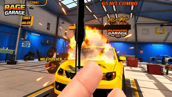 Rage Garage VR screenshot 1
