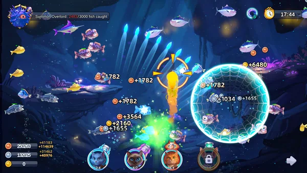 Meow Squad: Incremental Fishing screenshot 3
