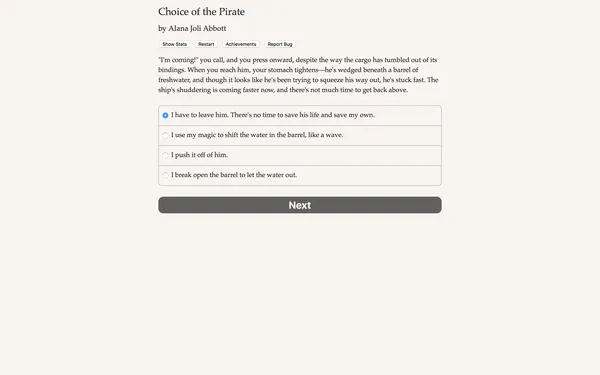 Choice of the Pirate screenshot 1