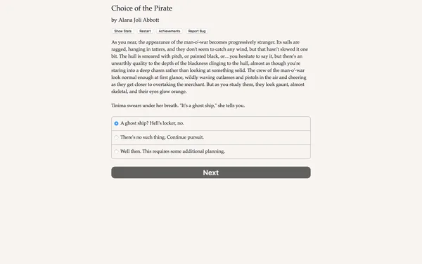 Choice of the Pirate screenshot 3