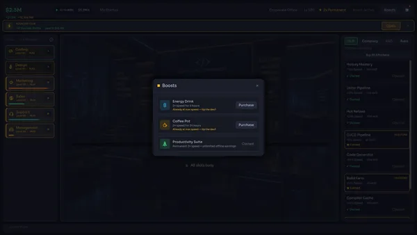 Idle Startup screenshot 3