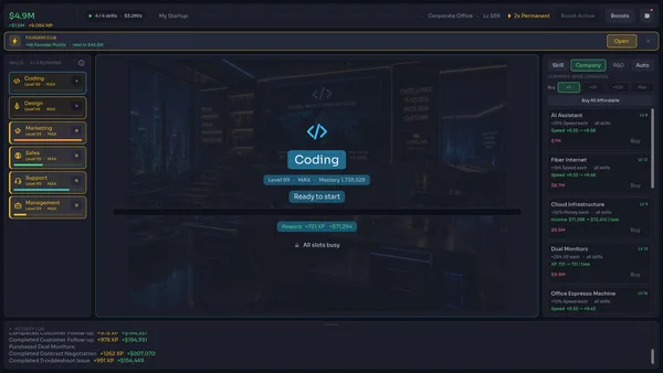 Idle Startup screenshot 6