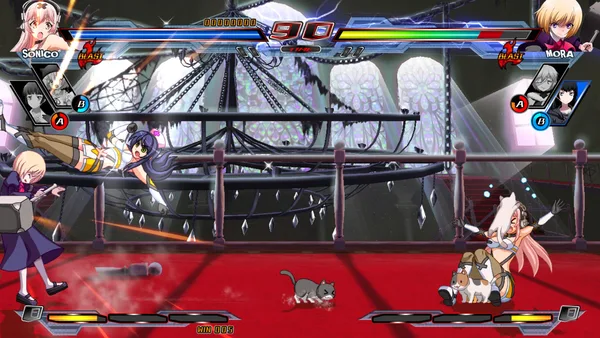 Nitroplus Blasterz: Heroines Infinite Duel screenshot 17