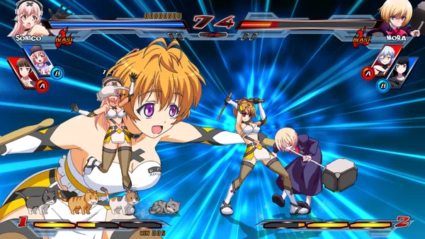 Nitroplus Blasterz: Heroines Infinite Duel screenshot 18