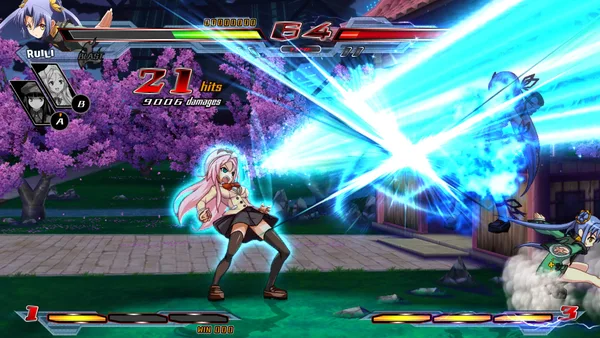 Nitroplus Blasterz: Heroines Infinite Duel screenshot 4