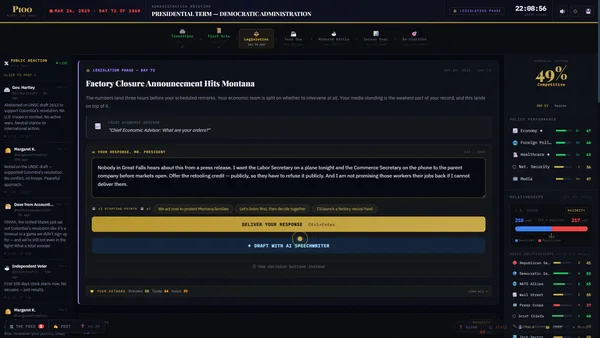 POTUS Election Sim screenshot 1
