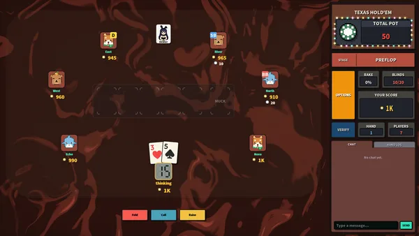 Texas Hold'em screenshot 1