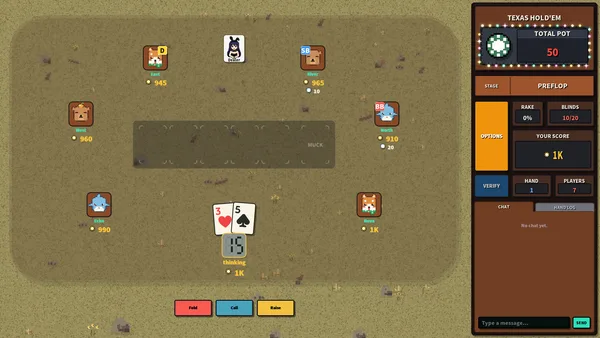 Texas Hold'em screenshot 2