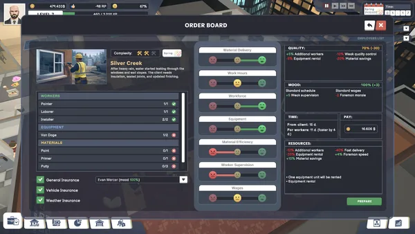 Construction Company screenshot 3