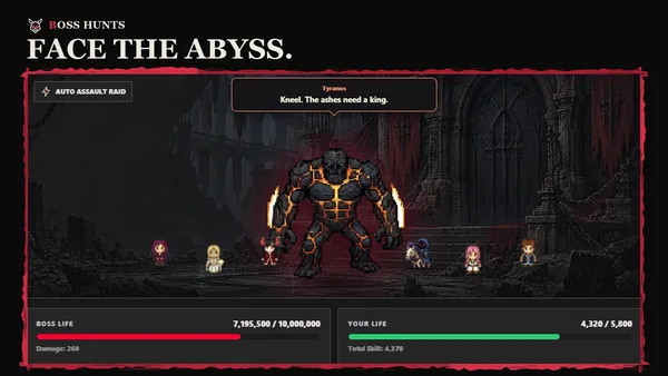 Vanya Online - Idle MMORPG screenshot 2