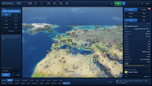 Earth Simulator screenshot 3