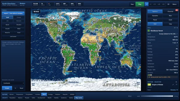 Earth Simulator screenshot 5