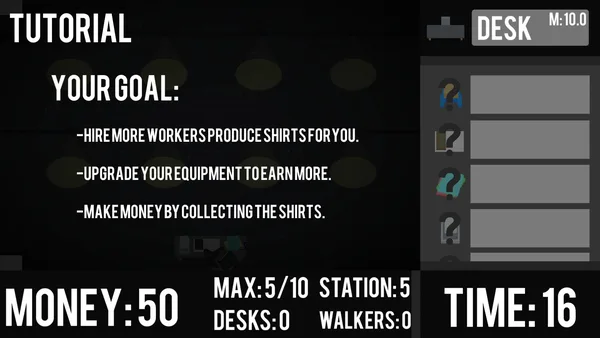 SweatShop screenshot 1