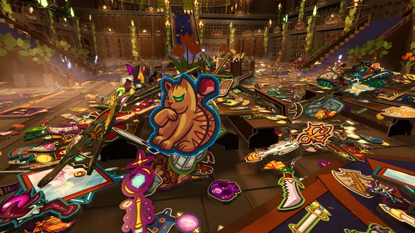 Folded Fables: Tidy Up The Dragon Hoard screenshot 1